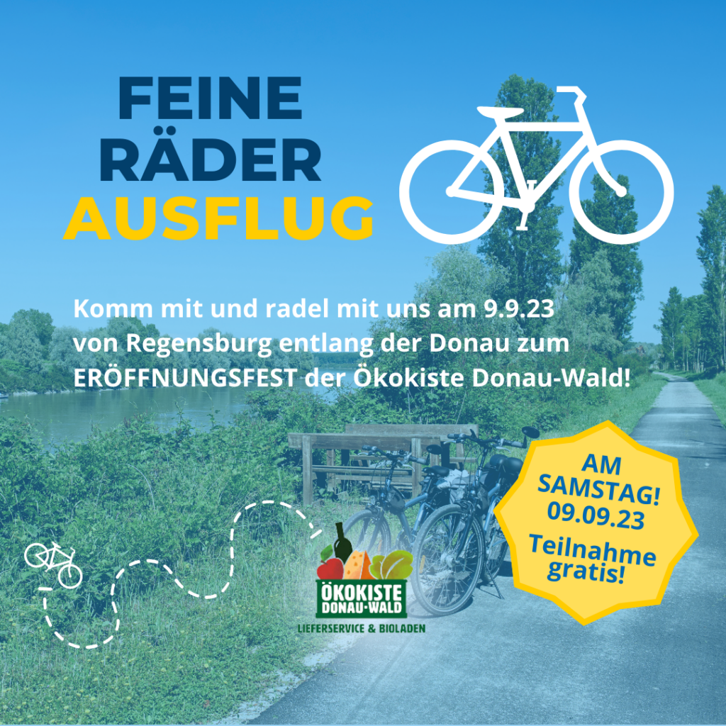 Ökokiste Donauwald Ausflug - Feine Räder Regensburg