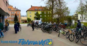 Erster Feine Räder Flohmarkt in Regensburg: gelungener Auftakt mit starker Resonanz
