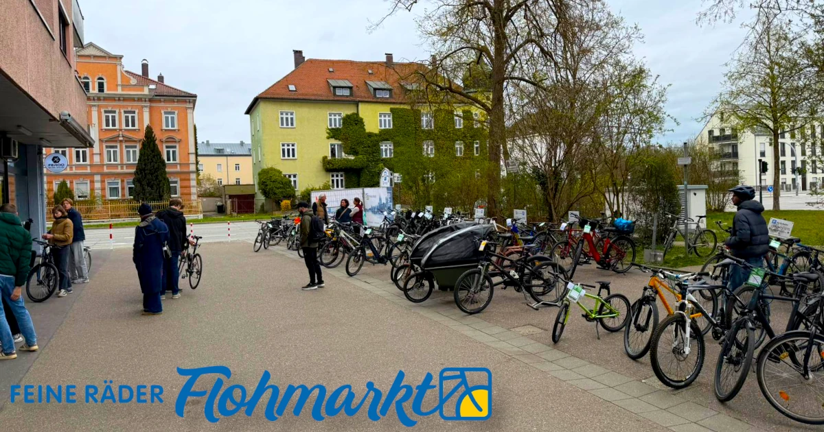 Erster Feine Räder Flohmarkt in Regensburg: gelungener Auftakt mit starker Resonanz