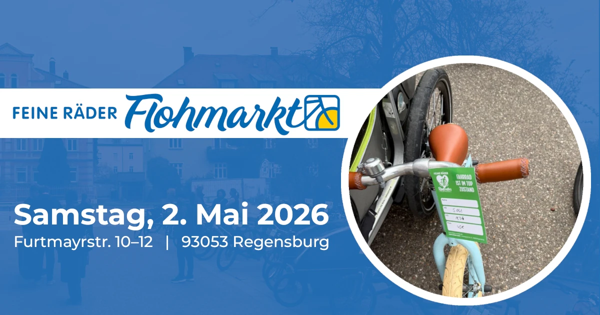 Der nächste Feine Räder Flohmarkt in Regensburg steht bevor