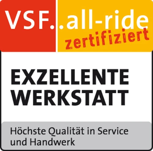 VSF-Wartung bei Feine Räder: Fahrradservice nach nachvollziehbarem Standard
