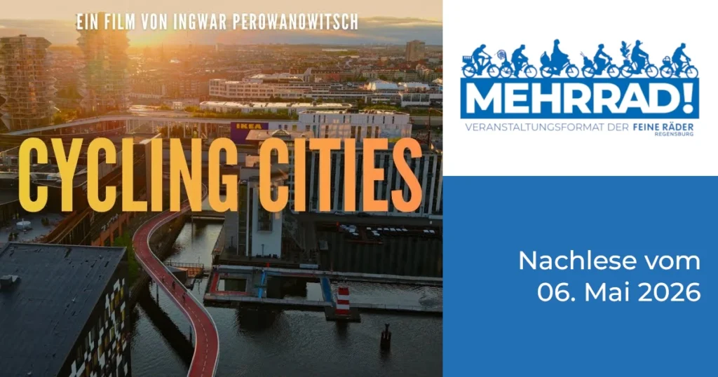 MEHRRAD! Rückblick: Cycling Cities - Fahrradstädte weiterdenken