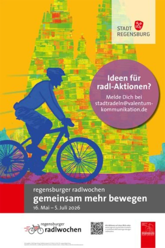 STADTRADELN Regensburg 2026 & regensburger radlwochen: Feine Räder ist dabei Regensburg radelt: Vom 16. Mai bis 5. Juni 2026 läuft das STADTRADELN in Regensburg. Gleichzeitig bringen die regensburger radlwochen vom 16. Mai bis 5. Juli 2026 viele Aktionen rund ums Fahrrad in die Stadt. Feine Räder ist auch in diesem Jahr mit dabei – als lokaler Fahrradpartner, mit einem Fahrradpreis beim STADTRADELN und mit Fahrradflohmarkt-Terminen in der Furtmayrstraße. Für alle, die in Regensburg Fahrrad fahren, pendeln, einkaufen, zur Arbeit radeln oder einfach öfter das Auto stehen lassen möchten, ist dieser Zeitraum eine gute Gelegenheit: Das Rad steht im Mittelpunkt. Es geht um nachhaltige Mobilität, um Spaß am Fahren, um gemeinsames Engagement – und natürlich auch um die Frage, welches Fahrrad zum eigenen Alltag passt. Feine Räder ist beim STADTRADELN Regensburg 2026 und den Regensburger Radlwochen dabei. In der Übersicht STADTRADELN Regensburg 2026: drei Wochen Radkilometer sammeln regensburger radlwochen: Fahrradkultur in der ganzen Stadt Feine Räder ist dabei Fahrradflohmarkt bei Feine Räder Unser Tipp: Fahrrad jetzt vorbereiten Gebrauchte Fahrräder, E-Bikes und nachhaltige Mobilität Wichtige Termine im Überblick Regensburg fährt Rad – wir freuen uns auf die Fahrradwochen Sie suchen ein passendes Fahrrad für Regensburg? STADTRADELN Regensburg 2026: drei Wochen Radkilometer sammeln Beim STADTRADELN zählt jeder Kilometer, der mit dem Fahrrad zurückgelegt wird – egal ob auf dem Weg zur Arbeit, zur Schule, zum Einkaufen, zum Sport oder in der Freizeit. In Regensburg läuft die Aktion 2026 vom 16. Mai bis 5. Juni. Mitmachen können alle, die in Regensburg wohnen, arbeiten, einem Verein angehören oder eine Schule beziehungsweise Hochschule besuchen. Die gefahrenen Kilometer werden online oder über die STADTRADELN-App erfasst. Dabei geht es nicht nur um Wettbewerb, sondern vor allem um ein gemeinsames Zeichen für mehr Radverkehr, Klimaschutz und Lebensqualität in der Stadt. Das STADTRADELN ist auch ein guter Anlass, die eigenen Wege neu zu betrachten: Welche Strecken lassen sich gut mit dem Fahrrad erledigen? Wo spart das Rad Zeit? Und welche Wege machen vielleicht mehr Freude, wenn man sie nicht mit dem Auto zurücklegt? STADTRADELN Regensburg 2026 & regensburger radlwochen: Feine Räder ist dabei Regensburg radelt: Vom 16. Mai bis 5. Juni 2026 läuft das STADTRADELN in Regensburg. Gleichzeitig bringen die regensburger radlwochen vom 16. Mai bis 5. Juli 2026 viele Aktionen rund ums Fahrrad in die Stadt. Feine Räder ist auch in diesem Jahr mit dabei – als lokaler Fahrradpartner, mit einem Fahrradpreis beim STADTRADELN und mit Fahrradflohmarkt-Terminen in der Furtmayrstraße. Für alle, die in Regensburg Fahrrad fahren, pendeln, einkaufen, zur Arbeit radeln oder einfach öfter das Auto stehen lassen möchten, ist dieser Zeitraum eine gute Gelegenheit: Das Rad steht im Mittelpunkt. Es geht um nachhaltige Mobilität, um Spaß am Fahren, um gemeinsames Engagement – und natürlich auch um die Frage, welches Fahrrad zum eigenen Alltag passt. Feine Räder ist beim STADTRADELN Regensburg 2026 und den Regensburger Radlwochen dabei. In der Übersicht STADTRADELN Regensburg 2026: drei Wochen Radkilometer sammeln regensburger radlwochen: Fahrradkultur in der ganzen Stadt Feine Räder ist dabei Fahrradflohmarkt bei Feine Räder Unser Tipp: Fahrrad jetzt vorbereiten Gebrauchte Fahrräder, E-Bikes und nachhaltige Mobilität Wichtige Termine im Überblick Regensburg fährt Rad – wir freuen uns auf die Fahrradwochen Sie suchen ein passendes Fahrrad für Regensburg? STADTRADELN Regensburg 2026: drei Wochen Radkilometer sammeln regensburger radlwochen: Fahrradkultur in der ganzen Stadt