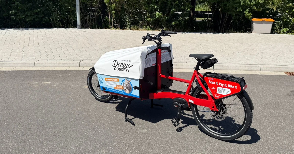 Ein Sharing-System besteht aus mehr als Fahrrädern: Donau Donkeys