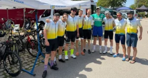 Team von Feine Räder Regensburg beim 24-Stunden-Rennen in Kelheim 2026