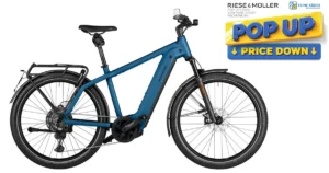 Riese & Müller Charger4 GT touring HS petrol im Feine Räder Pop-Up-Store