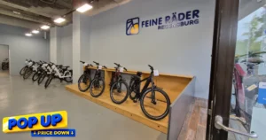 Riese & Müller Pop-up-Store bei Feine Räder in Regensburg