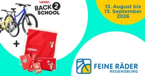 Back to School mit woom: Mit dem neuen Fahrrad ins neue Schuljahr