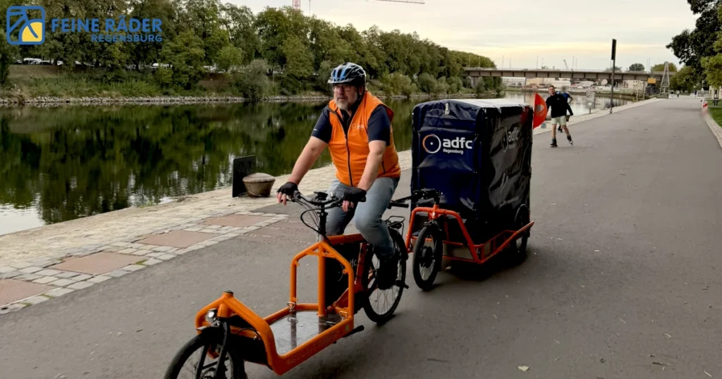 CARLA CARGO für den ADFC Regensburg: elektrisch, individuell und bereit für Veranstaltungen