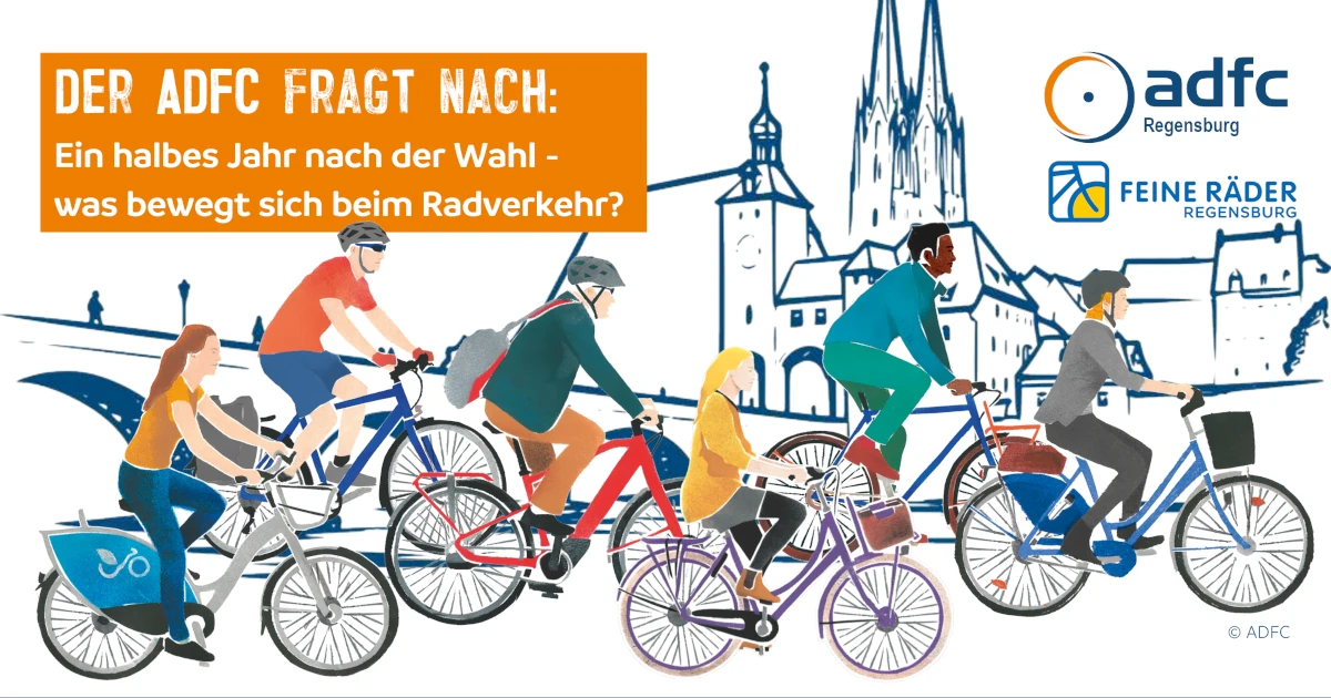 MEHRRAD! Podiumsdiskussion zum Radverkehr in Regensburg am 6. November 2026